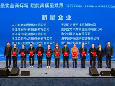 芯能科技榮獲明星企業、慈善之星先進單位